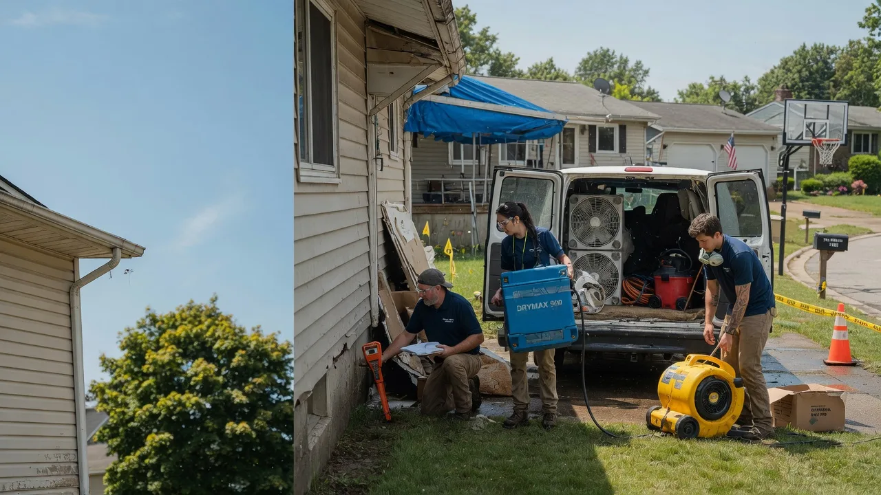 Ceiling Leak Cleanup in Hiram, ME near me